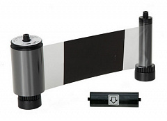 Черная лента с оверлеем (KO) на 3000 оттисков с чистящим роликом; для принтера Advent SOLID 700 в Симферополе