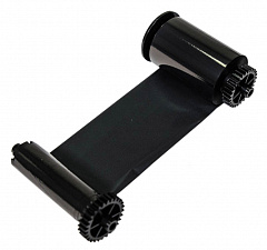 Черная смолянисто-восковая (Resin+Wax) лента (К) на 1200 оттисков с чистящим роликом в Симферополе
